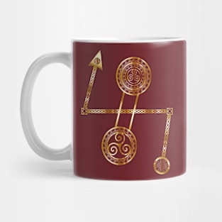 Pictish Double Disc Z Rod Mug